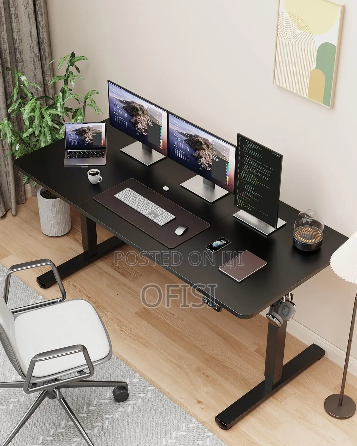 Electric Standing Desk 120x60cm (48x24")