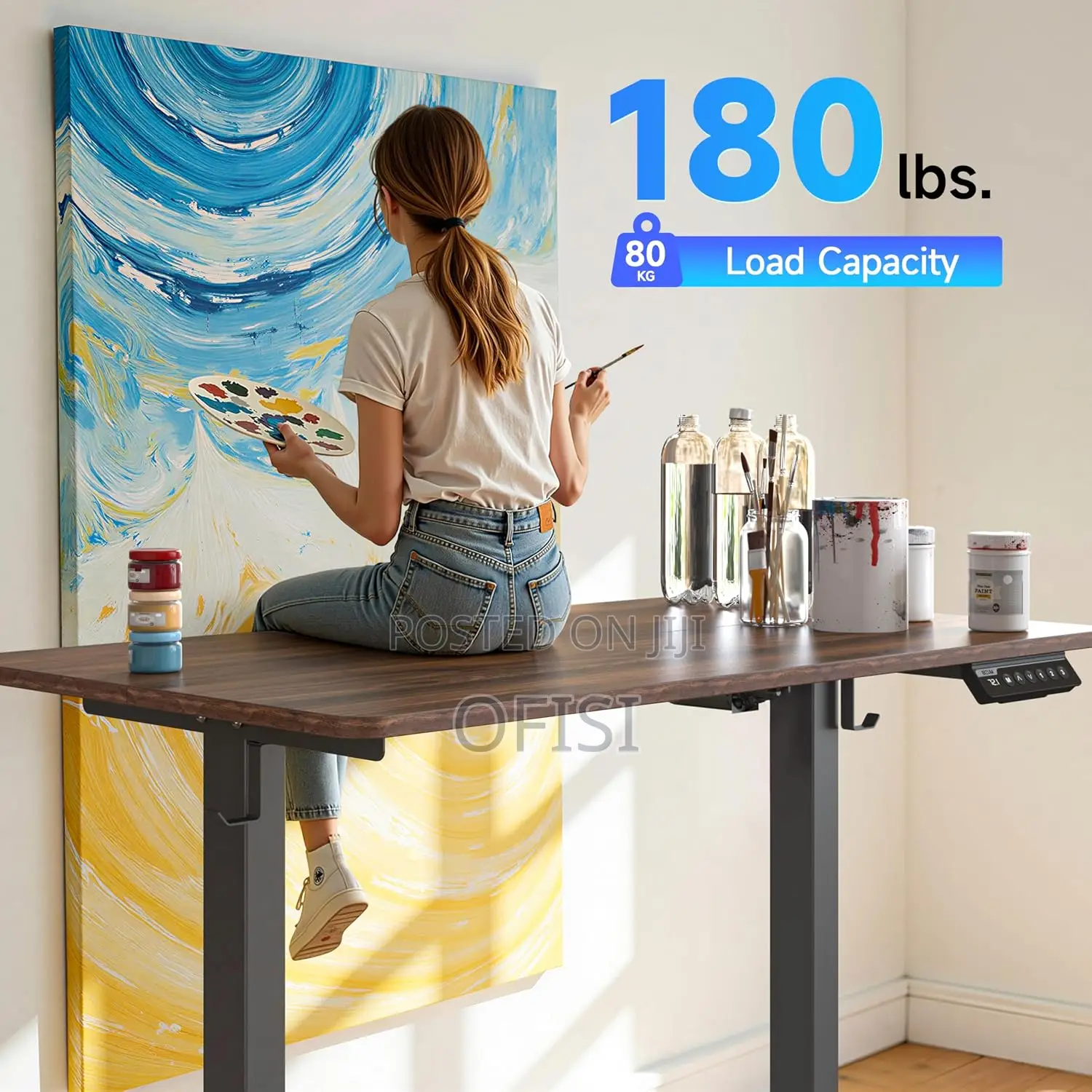 Electric Standing Desk 120x60cm (48x24")