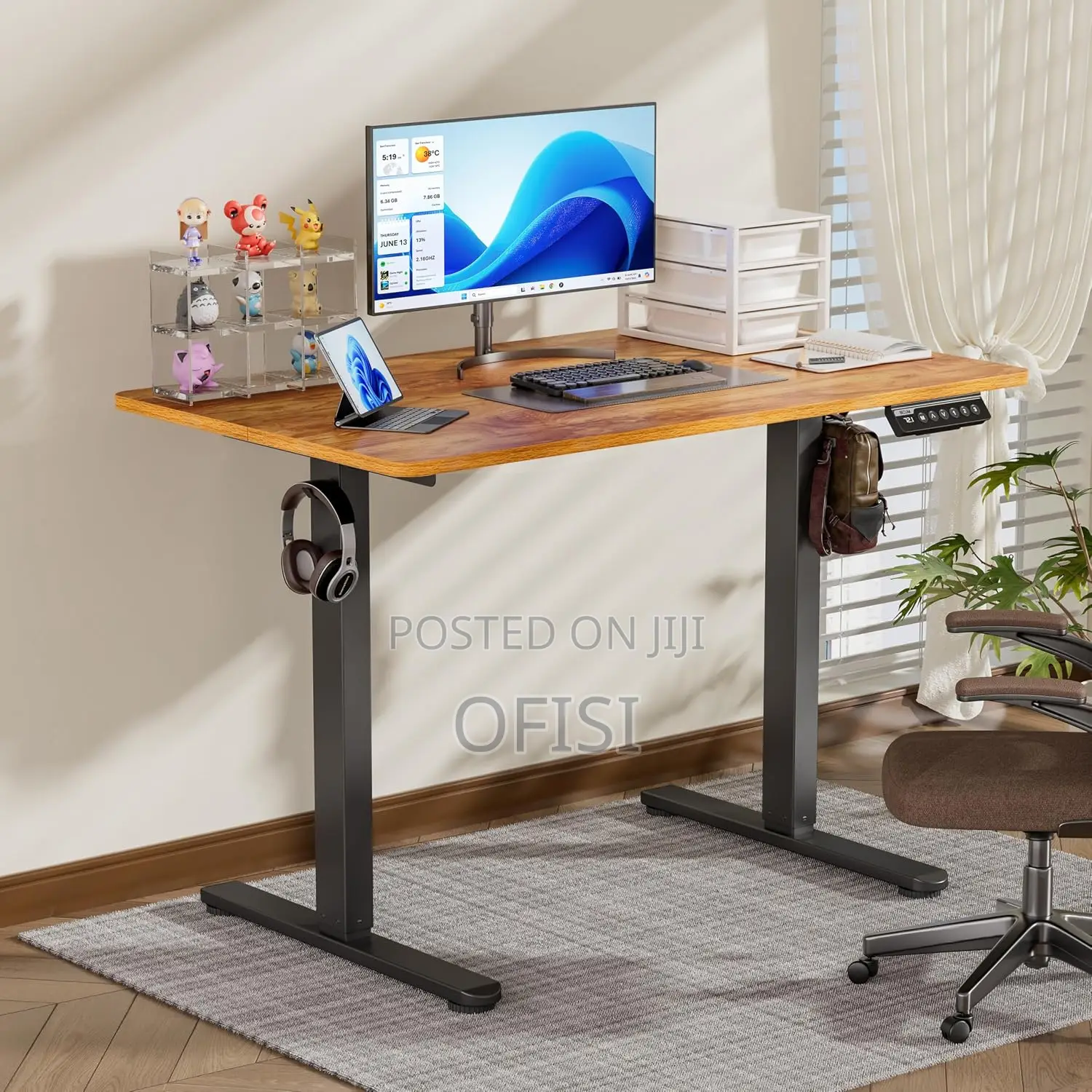 Electric Standing Desk 120x60cm (48x24")
