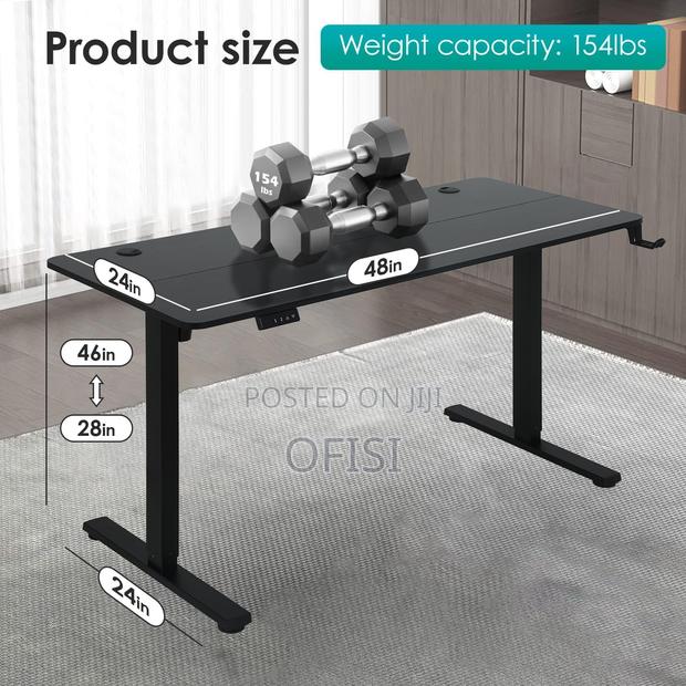 Electric Standing Desk 120x60cm (48x24") - thumbnail 11