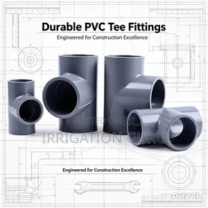 PVC Pipe Tee for Irrigation