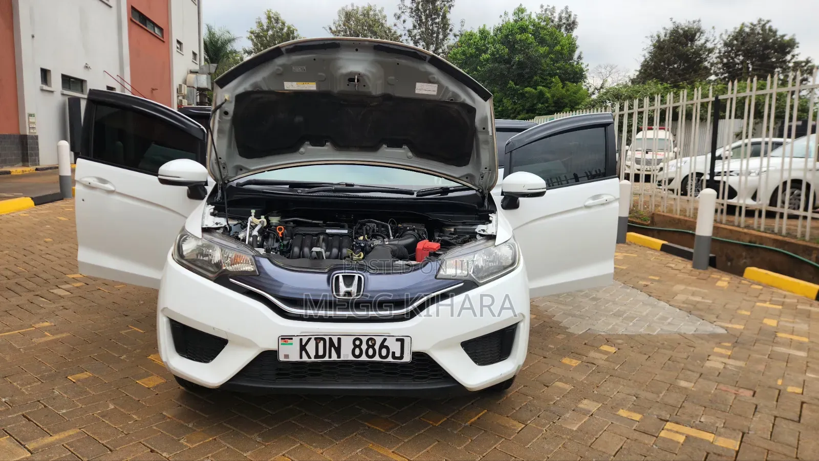 Honda Fit 2016 White
