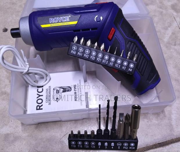 Royce Cordless Screwdriver 3.6v 21pcs