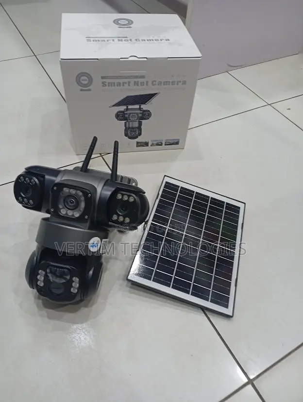Motion Detection 20mp Ultra Hd 4g PTZ Triple Lens Solar Camera