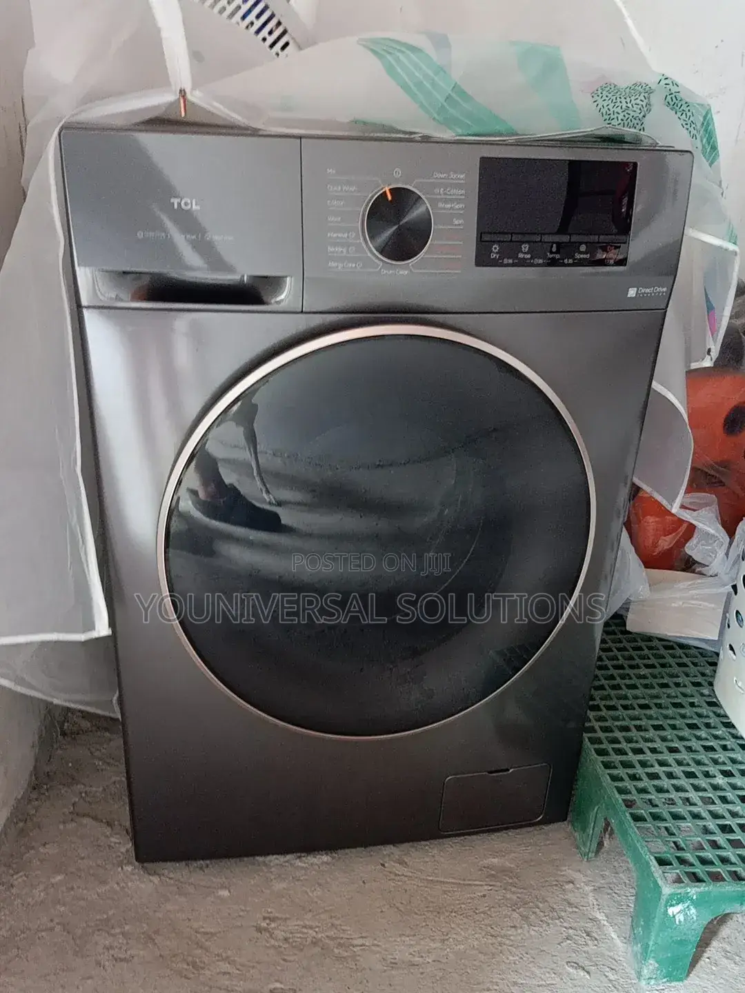 TCL Washing Front 10kg Wash and Spin Washing Machine
