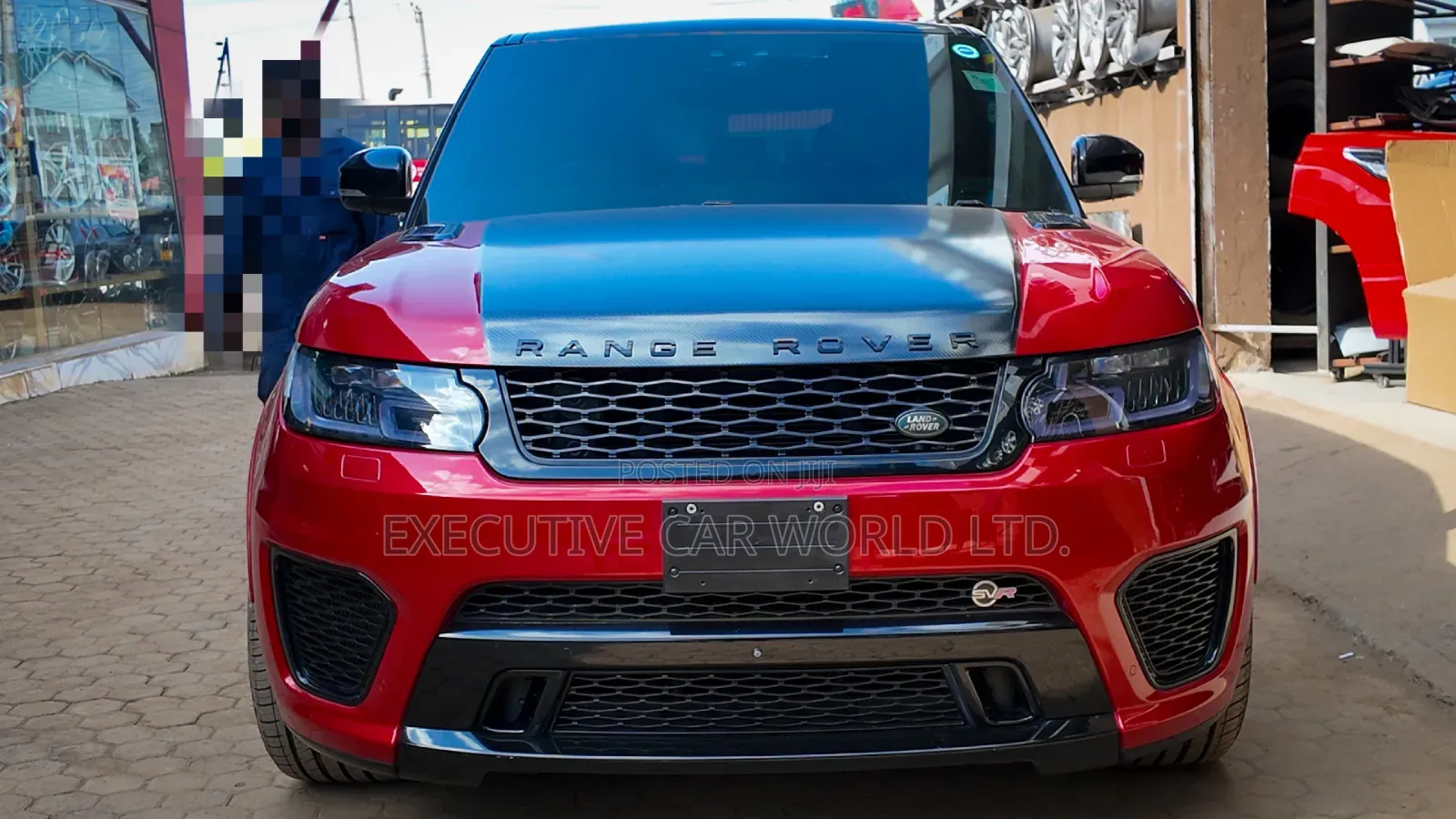 Land Rover Range Rover Sport SVR 2019 Red