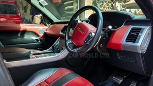 Land Rover Range Rover Sport SVR 2019 Red