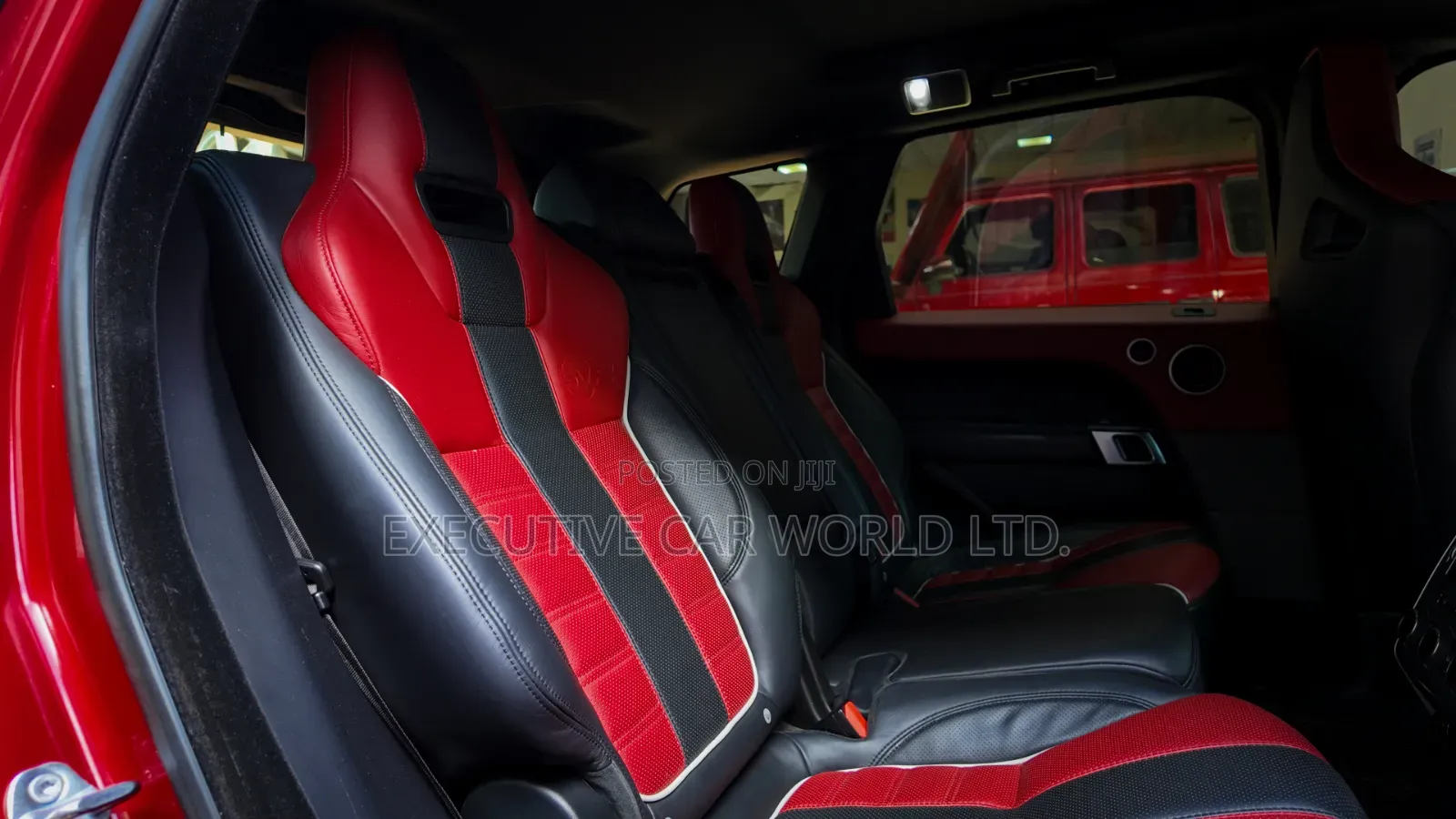 Land Rover Range Rover Sport SVR 2019 Red