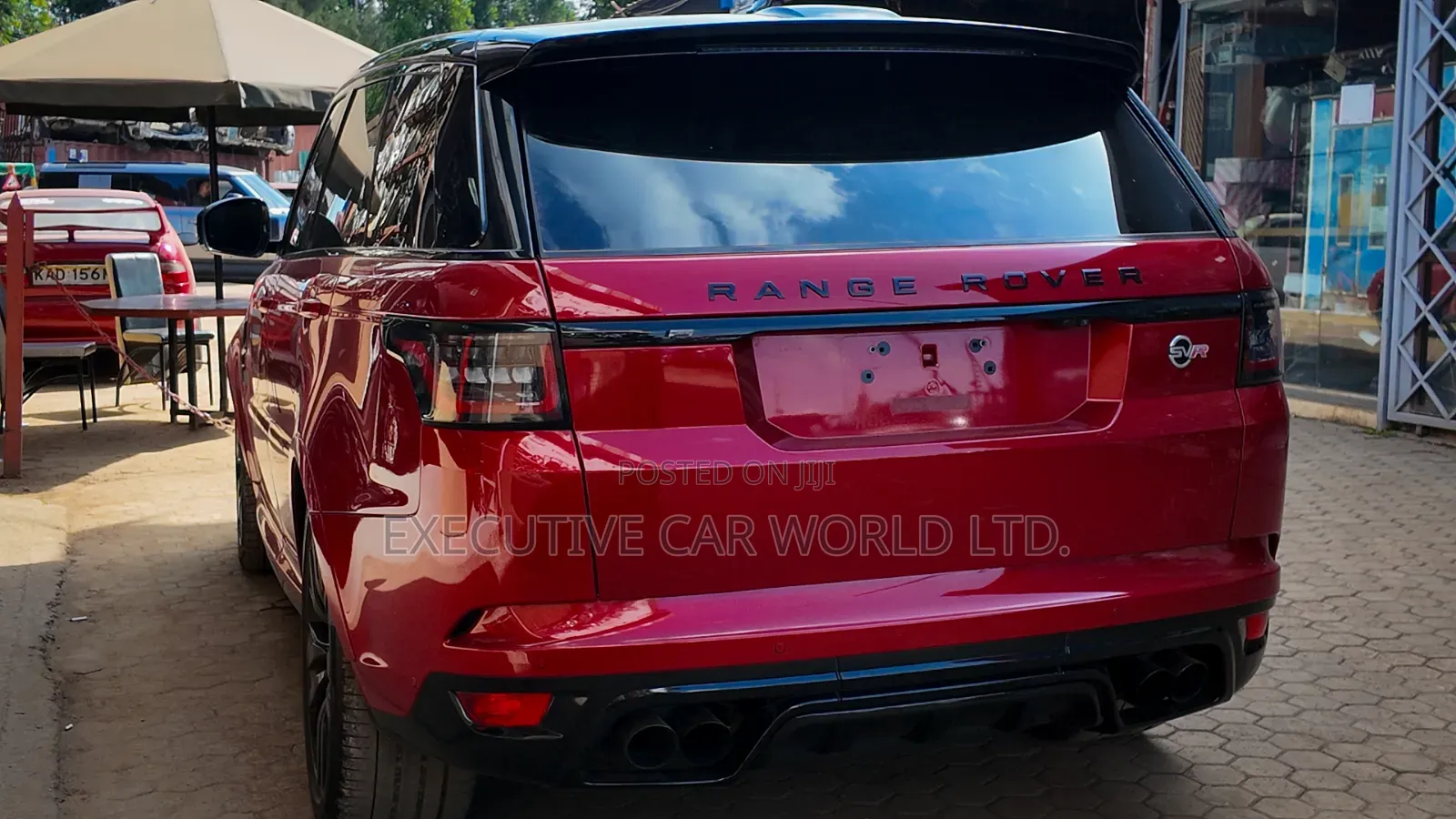 Land Rover Range Rover Sport SVR 2019 Red