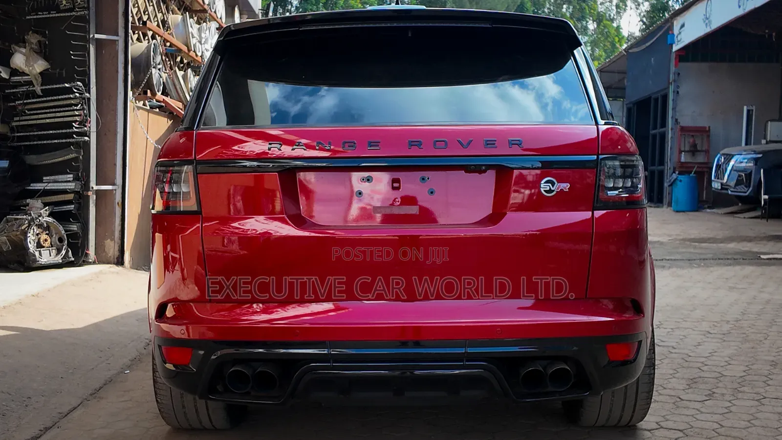 Land Rover Range Rover Sport SVR 2019 Red