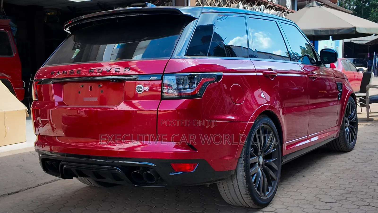 Land Rover Range Rover Sport SVR 2019 Red
