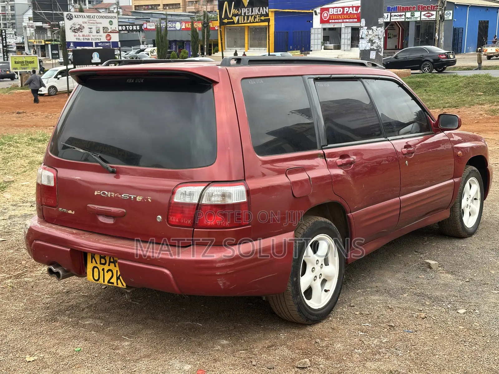 Subaru Forester 2000 Maroon