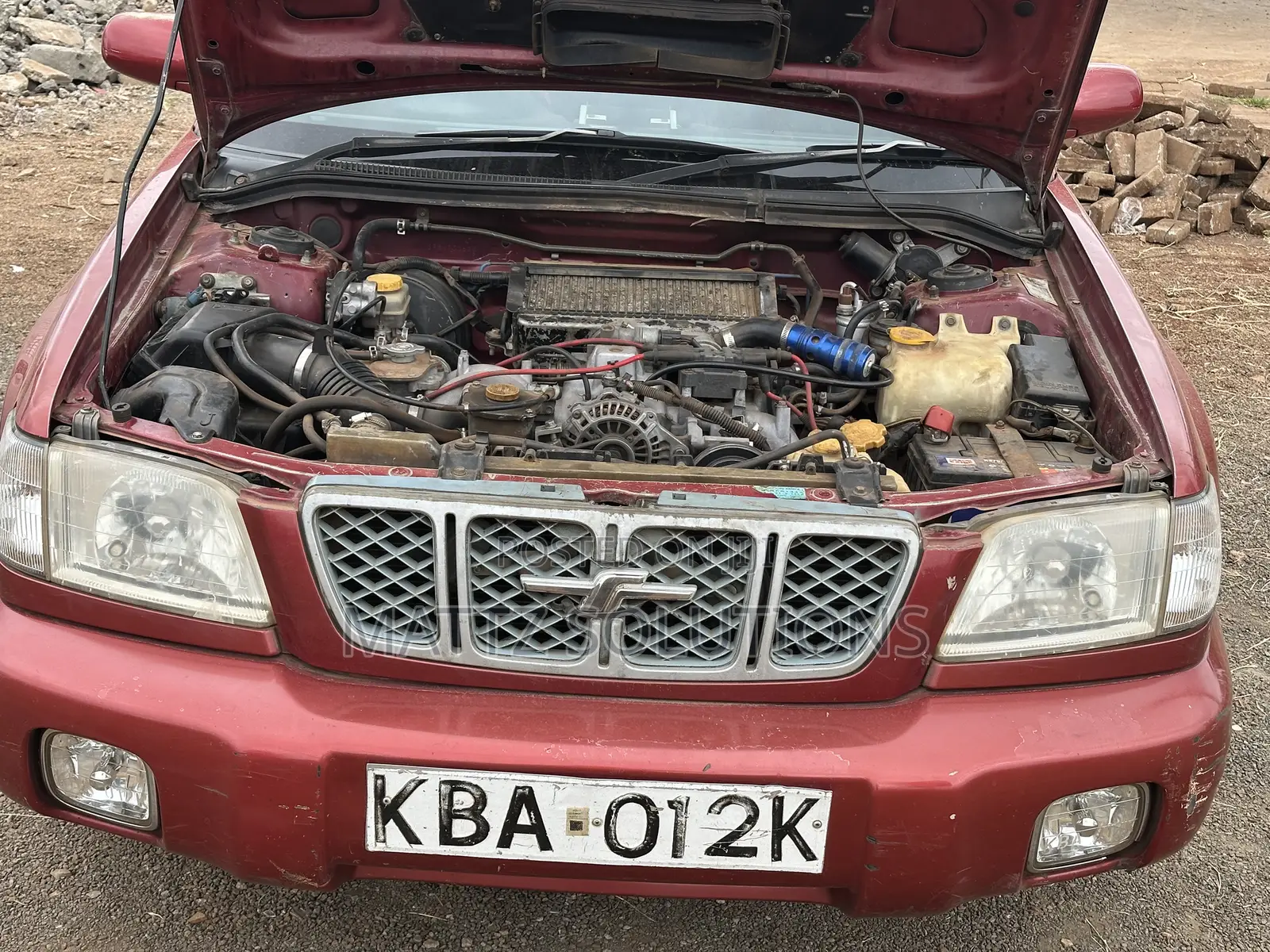Subaru Forester 2000 Maroon