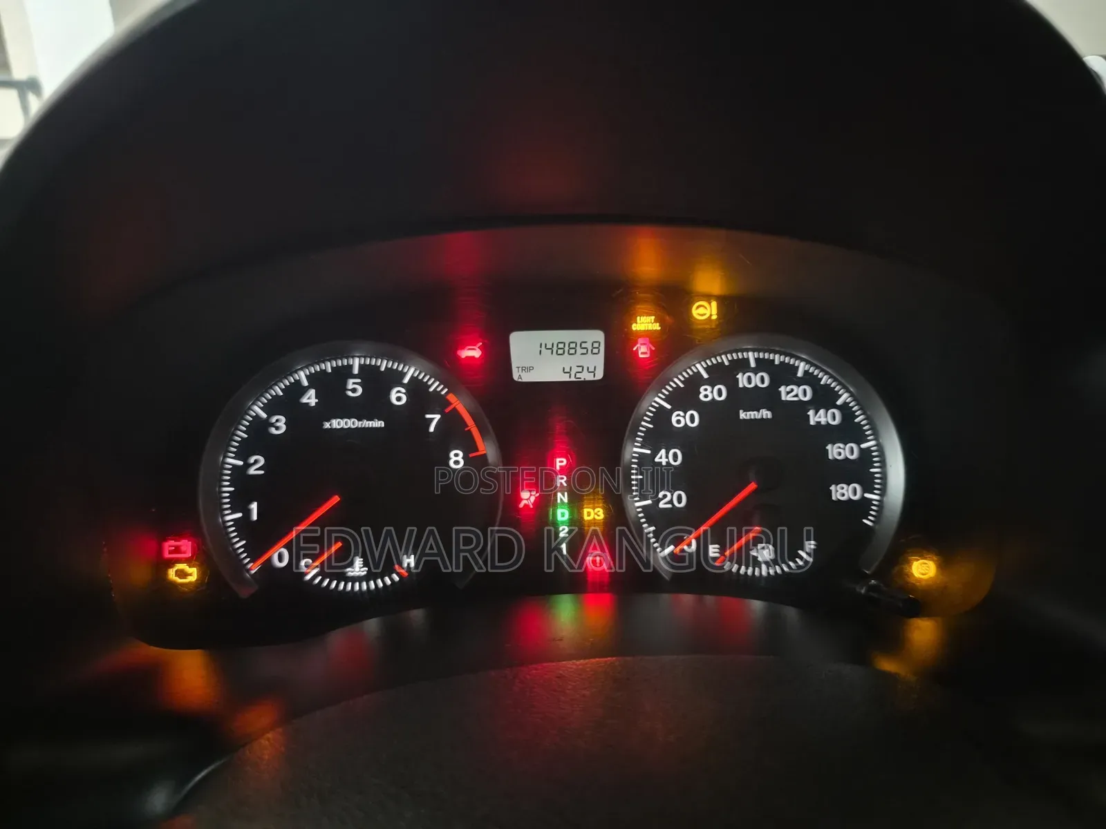 Honda Stream 2010 Blue