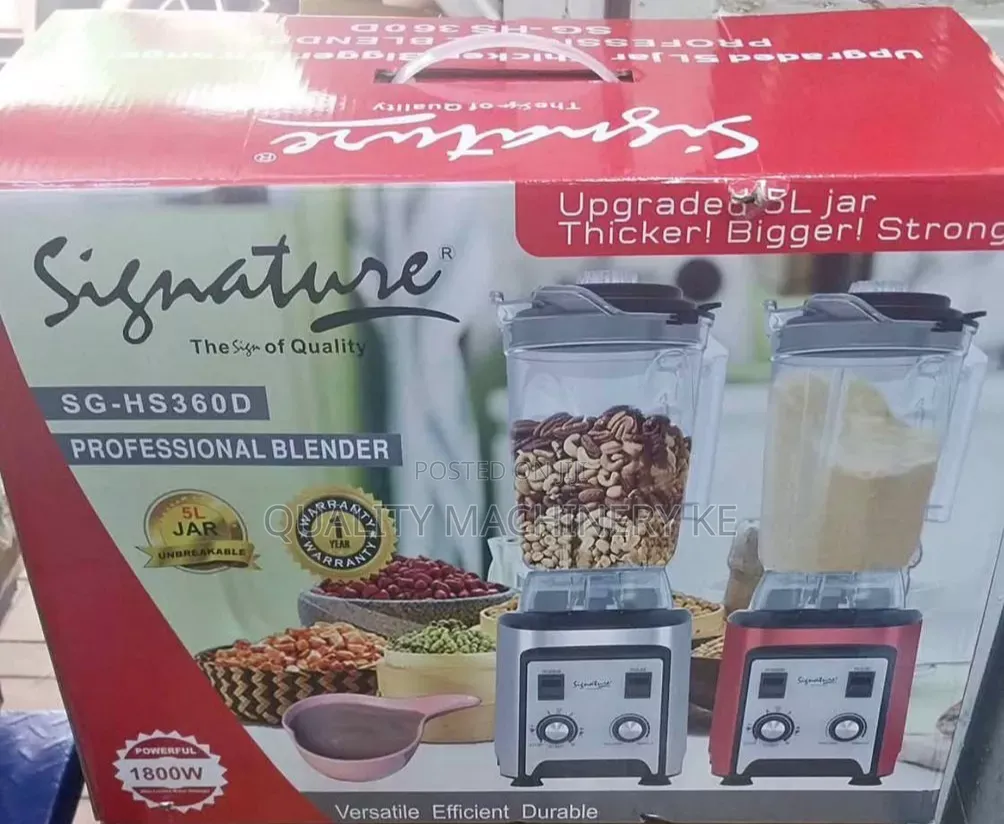 Versatile 5l Commercial 1800w Signature Blender