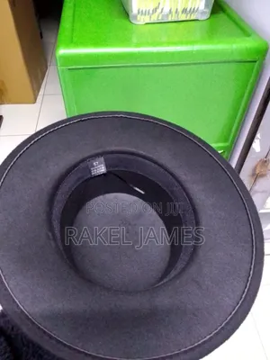 Unisex Black Fedora Hat