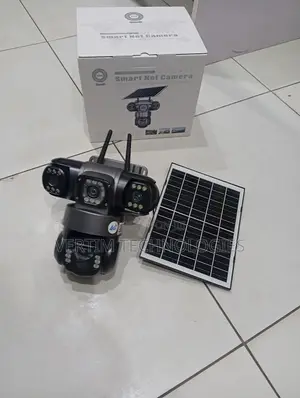 360-Degree Rotation 2mp Ultra Hd 4g PTZ Triple Lens Solar Camera