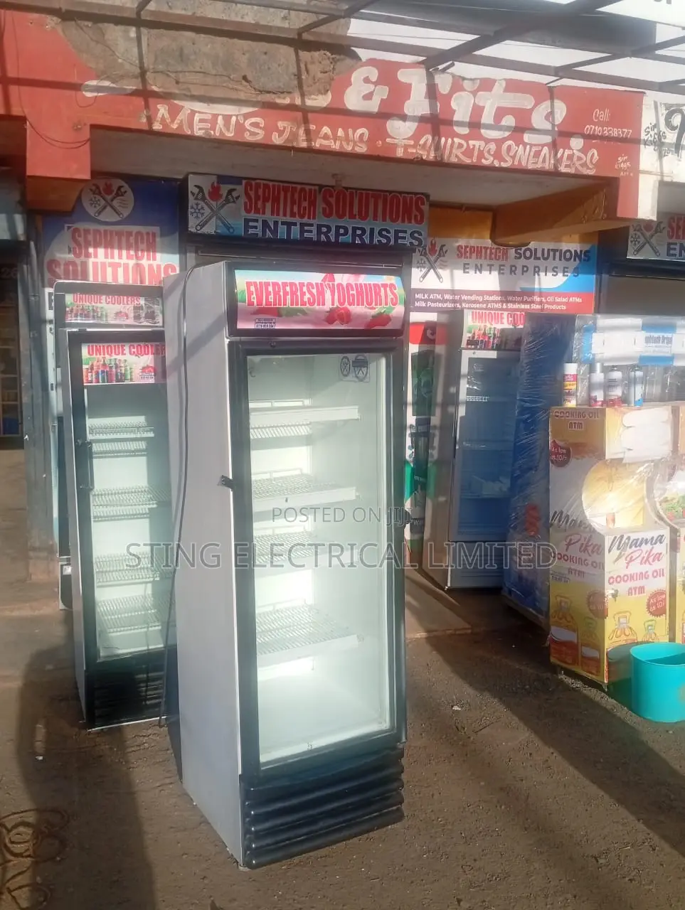 250ltrs Display Fridges/Coolers