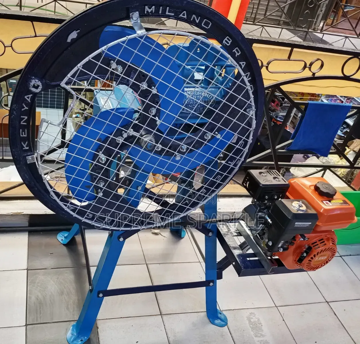Milano Brand Chaff/Grass Cutter Machine.