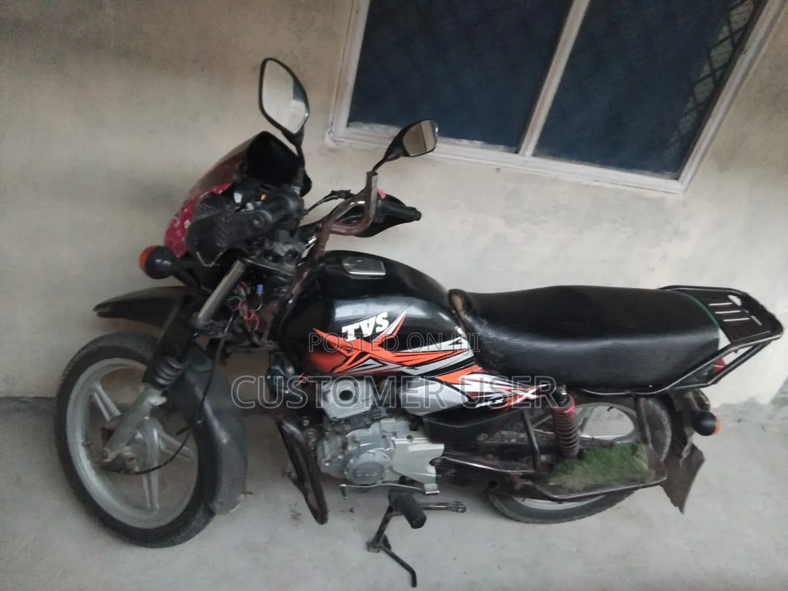 TVS HLX Plus ES 2020 Black