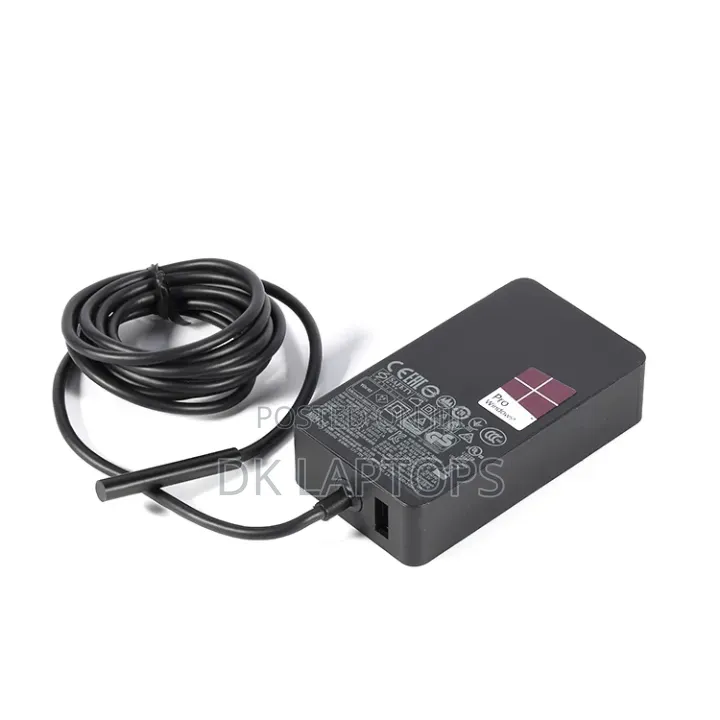 Microsoft Surface Pro Charger (65w) – Surface Pro 3, 4, 5, 6, 7, 8