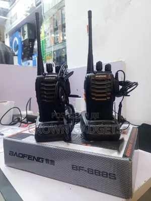 Baofeng Bf-888s Two Way Radio Set With Chargers and Battery