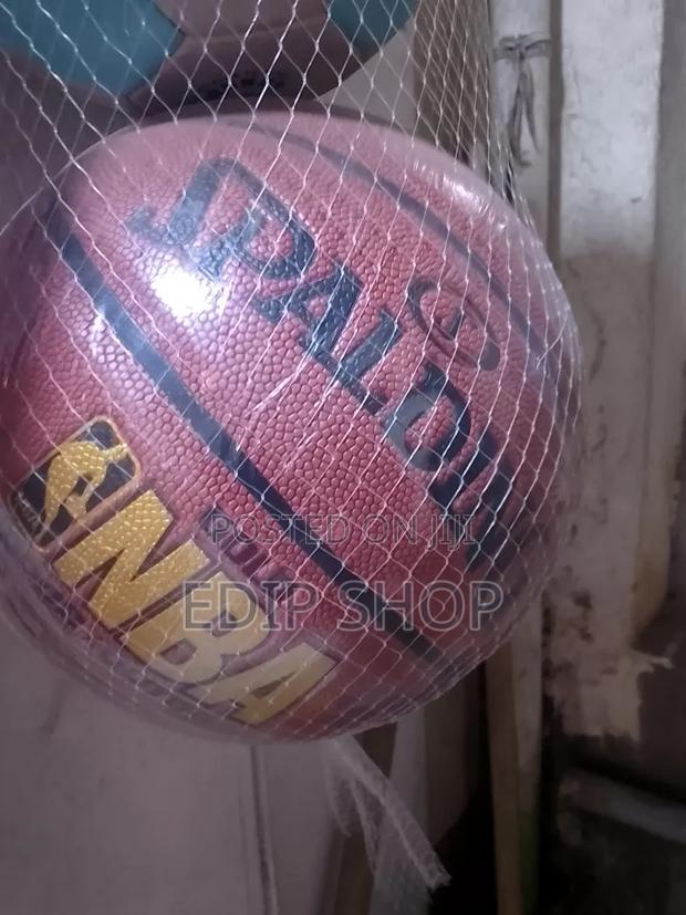 Gold Nba Spalding Basketball