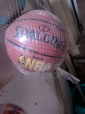 Gold Nba Spalding Basketball