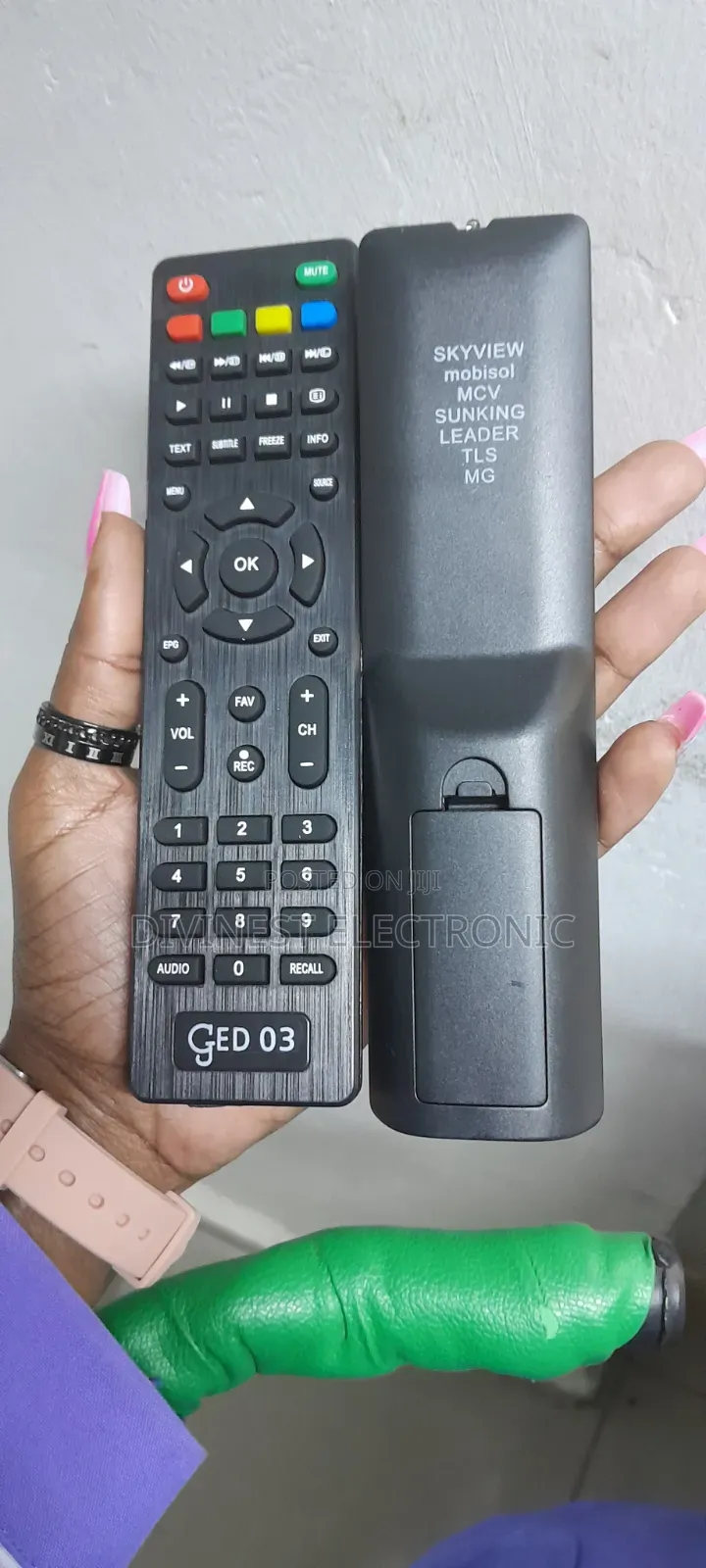 Skyview, Mobisol ,Mcv,Sunking, Leader Tls,Mg Remote
