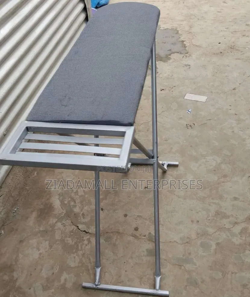 Heavy Duty Ironing Board,Adjustable Height Metallic Ironing Board