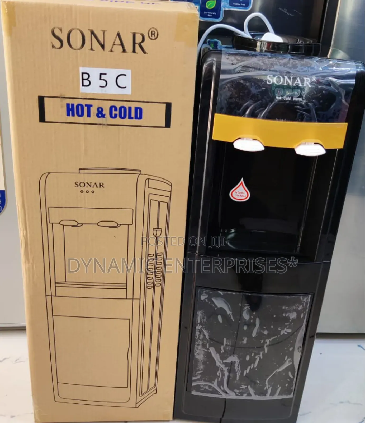 Sonar B5c Hot and Cold Water Free Standing Dispenser