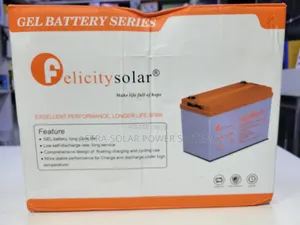 Felicity 12v 100ah Gel Battery