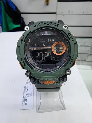 Naviforce Nf7133 Digital Sports Watch in Green
