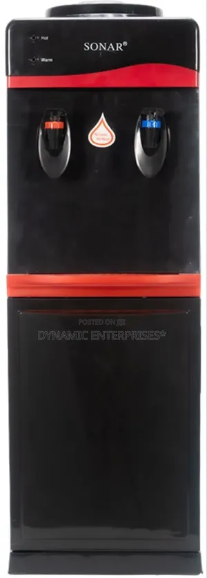 Black Sonar B7 Hot and Normal Free Standing Water Dispenser