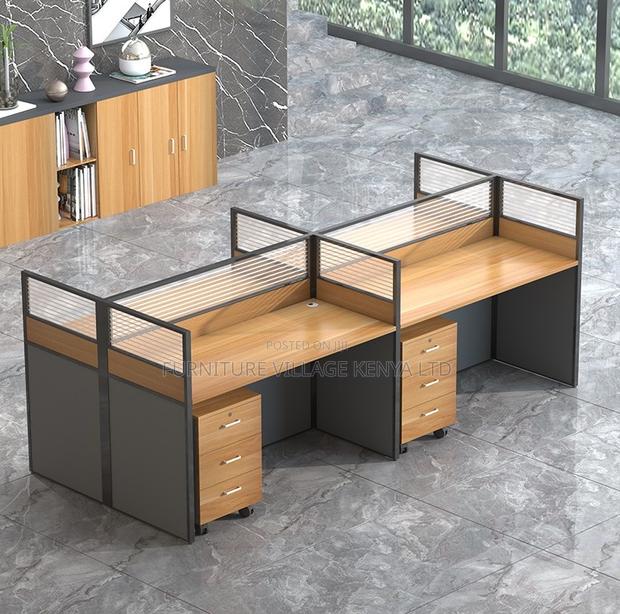 Modern Office Workstation for Four - thumbnail 8