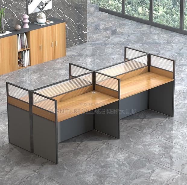 Modern Office Workstation for Four - thumbnail 10