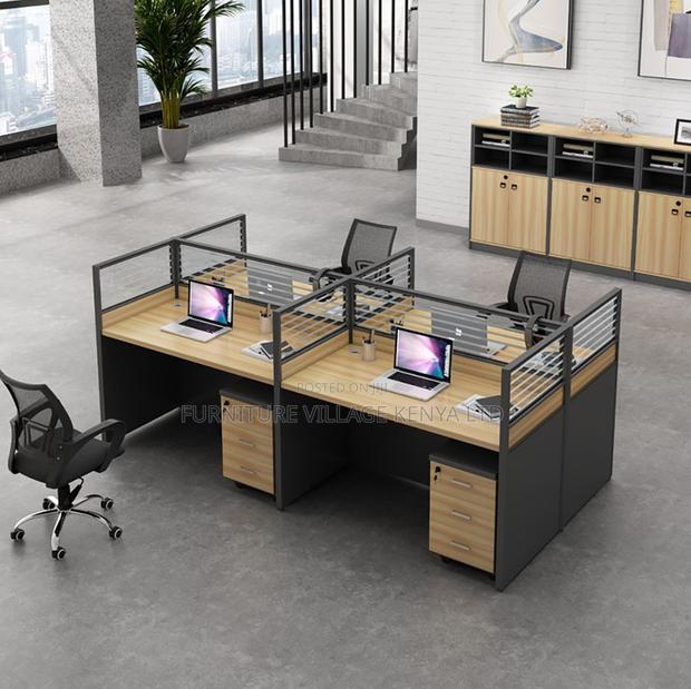 Modern Office Workstation for Four - thumbnail 14
