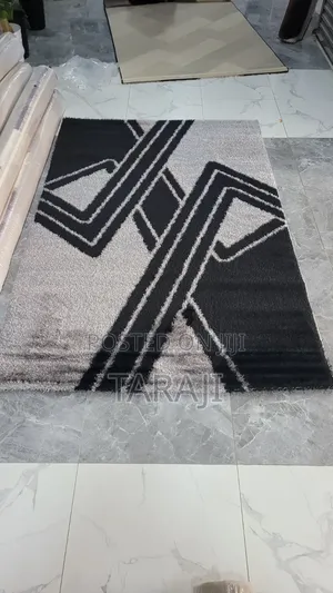 Quality Fluffy Geometric Carpets - Different Designs Available