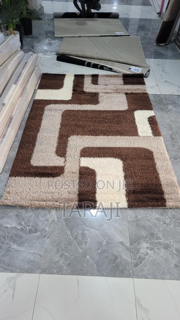 Quality Fluffy Geometric Carpets - Different Designs Available - thumbnail 6