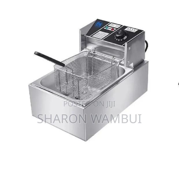 New Electomate 6ltrs Single Deep Fryer/Electomate 6ltrs Single Fryer - main view