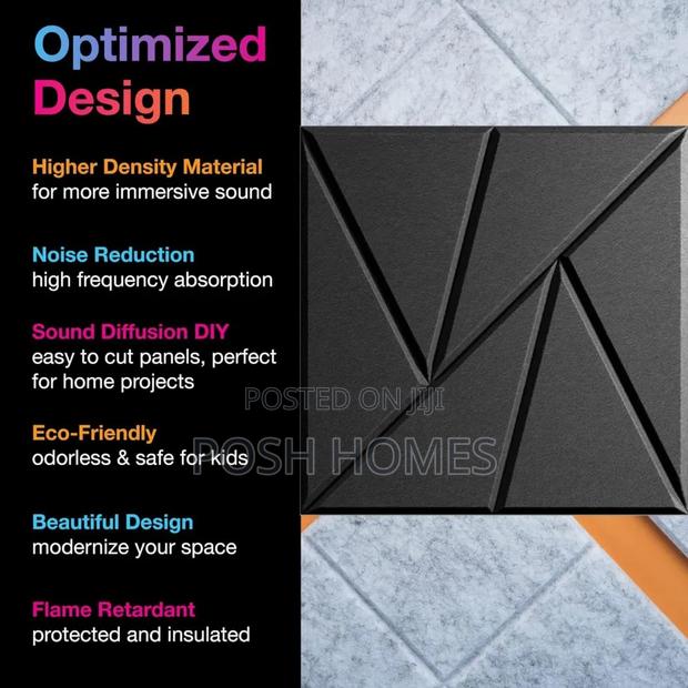 Self Adhesive Acoustic Sound Proof Panels