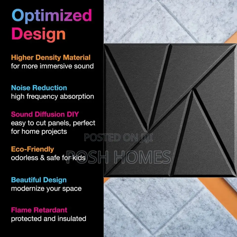 Self Adhesive Acoustic Sound Proof Panels