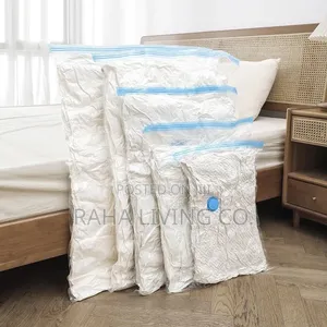 5pcs Vacuum Storage Bags With Pump | 3 Sizes