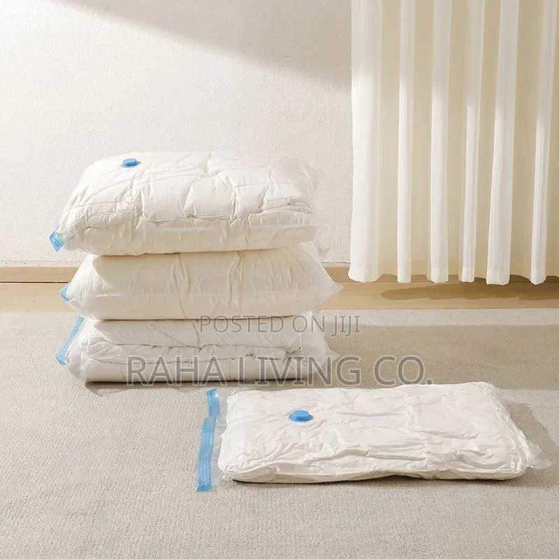 5pcs Vacuum Storage Bags With Pump | 3 Sizes