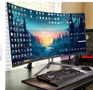 "Hp P34hc G4 WQHD Usb-C Curved Monitor, Integrated Speakers