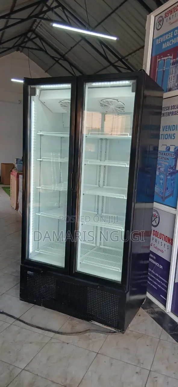 Twin Door Super Clean Display Fridge
