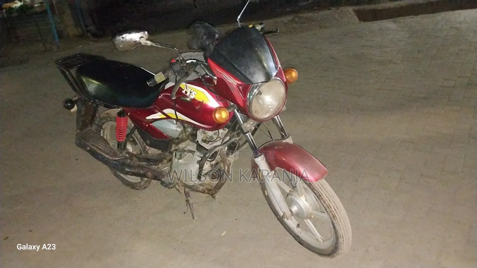 TVS HLX Plus ES 2019 Red