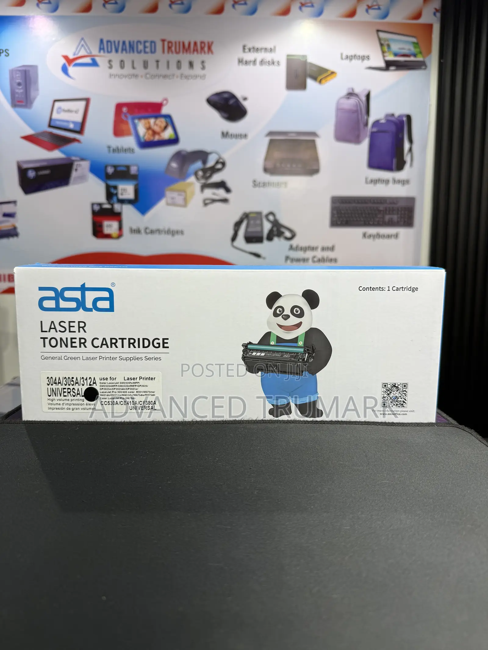 304a/305a/312a Asta Universal Toner(Black)