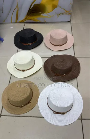 Classy Ladies Boater Hats / Beach Hats