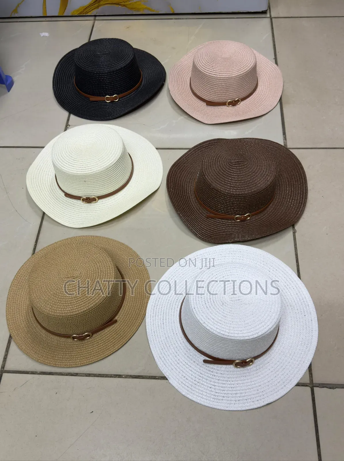 Classy Ladies Boater Hats / Beach Hats